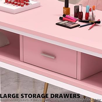 ネイルテーブル Amazon.co.jp: LOWYA ロウヤ 机 ネイルデスク ネイルテーブル