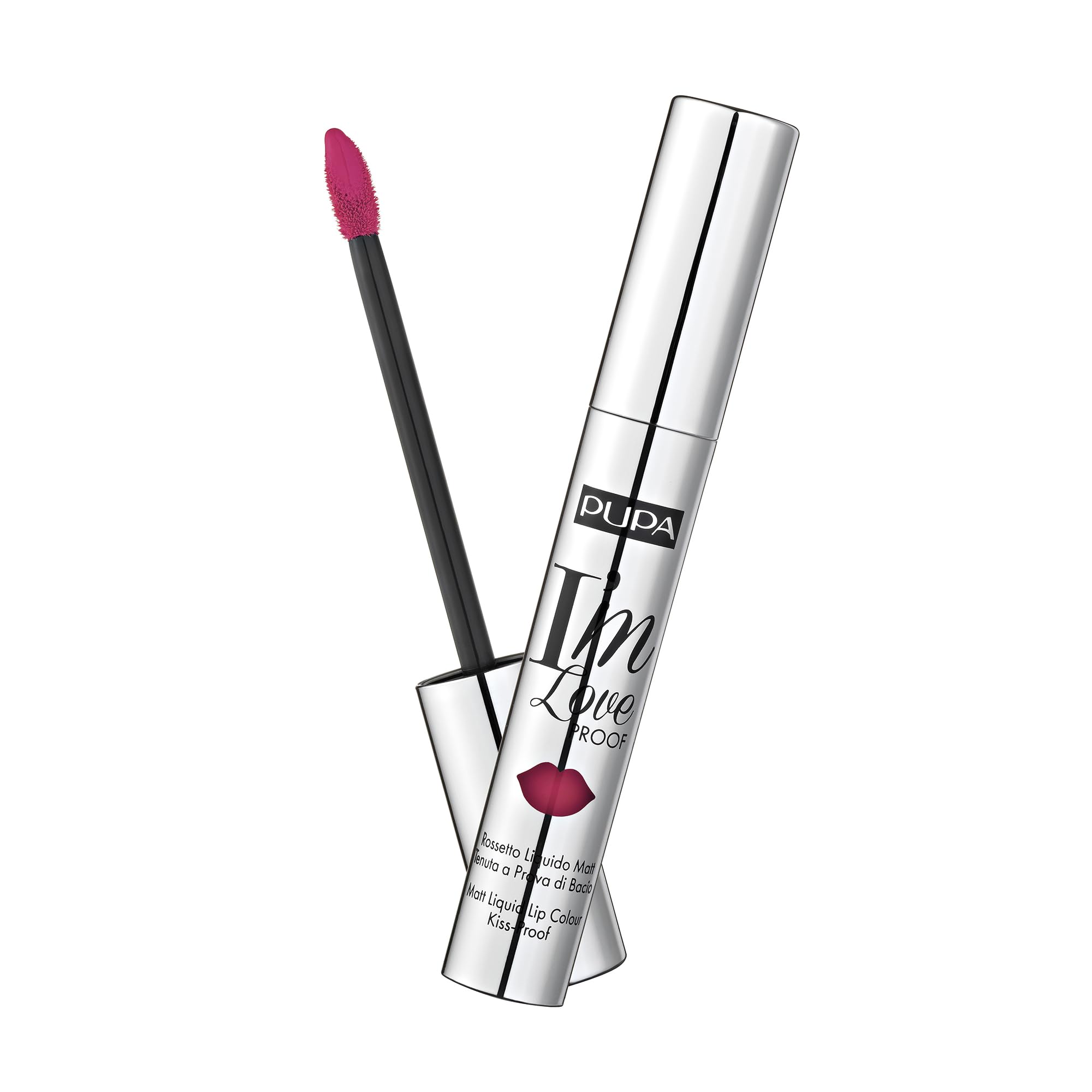 Pupa Milano I Am Love Proof Matt Liquid Lip Color - 008 Flamingo Fuchsia For Women 0.09 oz Lipstick