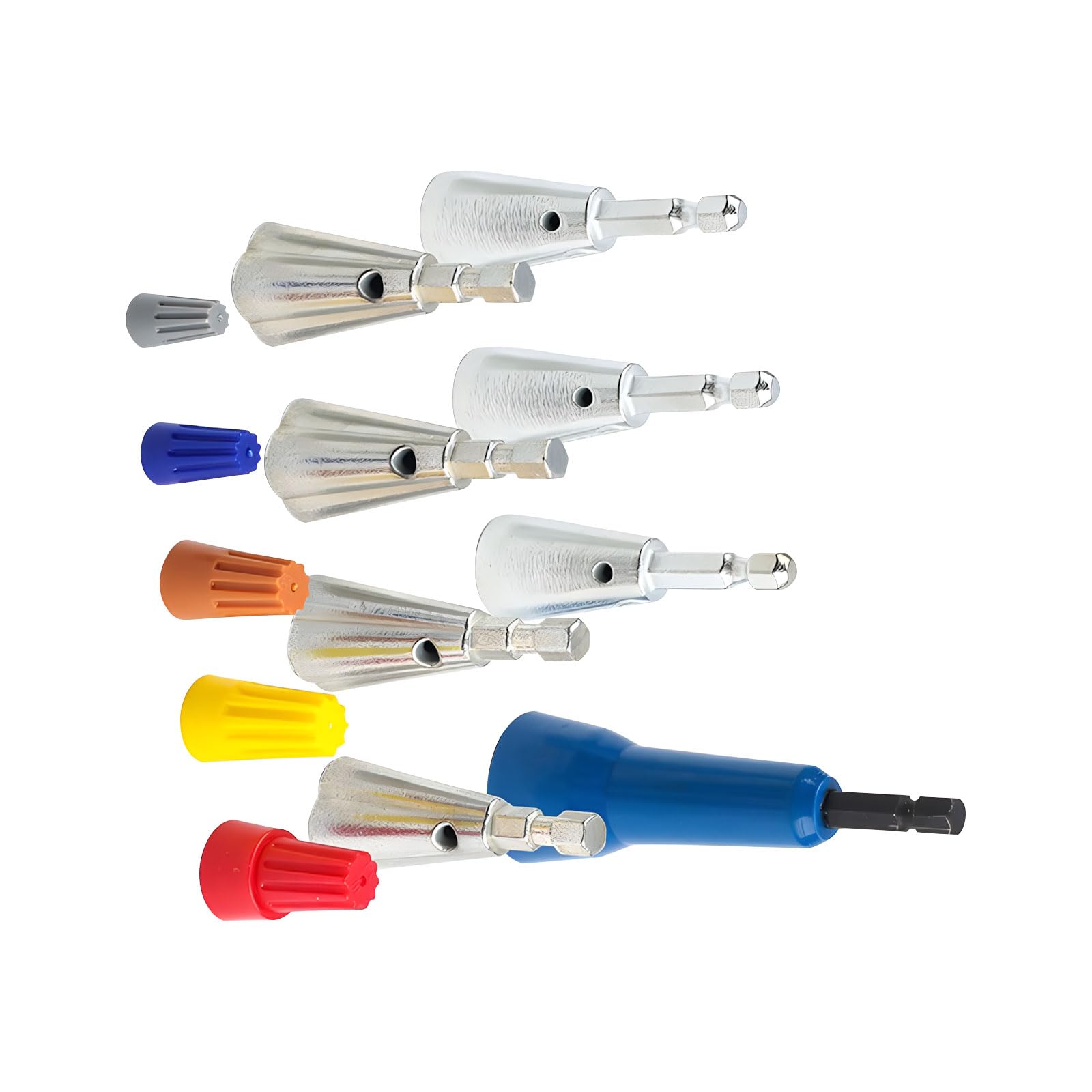 13Pcs Wire Twisting Tool Quick Wiring Twisting Splitter Electrical Power Drill Attachment for Quickly Cable Connection Wire Tool