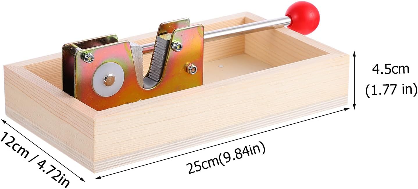 Toyvian Manual Nut Cracker Multi-function Walnut and Macadamia Opener Heavy Duty Sturdy Sheller Tool for Home Kitchen Nut Shelling