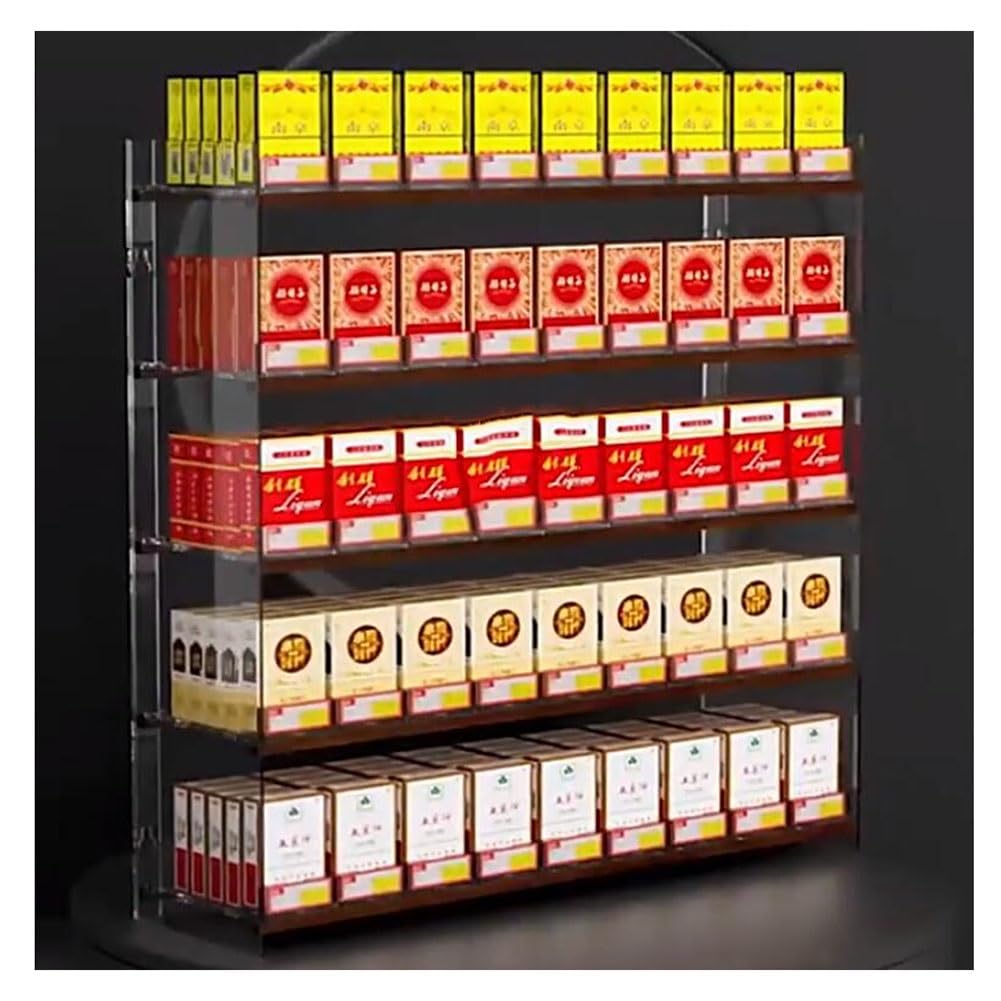 Cigarette Display Case, Wall Mounted Cigarette Rack