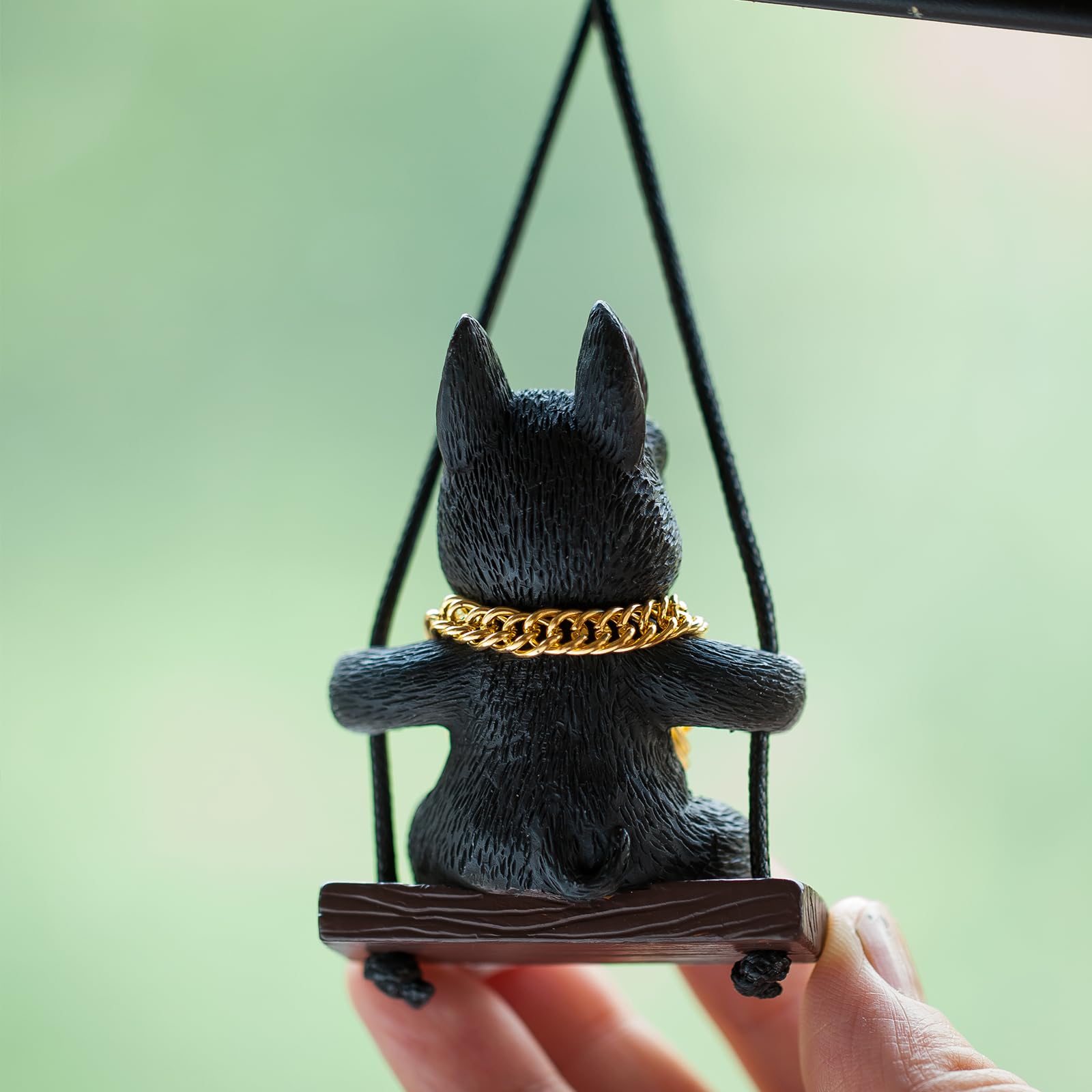 Pingente Decorativo Para Espelho Retrovisor - Acessório Fofo Em Forma De Husky