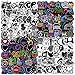 RGBEE Aufkleber 200 Stück, Wasserfeste Vinyl Sticker Set für Laptop, Koffer, Helm, Motorrad, Skateboard, Snowboard, Auto, Fahrrad, Graffiti Erwachsene Sticker Schwarz Weiss und Neon Aufkleber Decals Organizer,Auto günstig Kaufen-RGBEE Aufkleber 200 Stück, Wasserfeste Vinyl Sticker Set für Laptop, Koffer, Helm, Motorrad, Skateboard, Snowboard, Auto, Fahrrad, Graffiti Erwachsene Sticker Schwarz Weiss und Neon Aufkleber Decals
