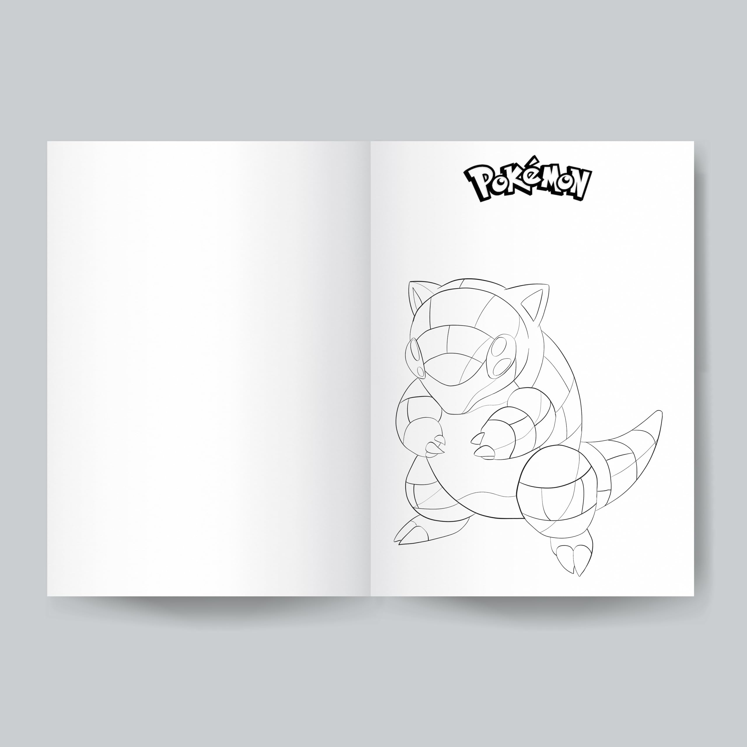 pokemon coloring book 1
