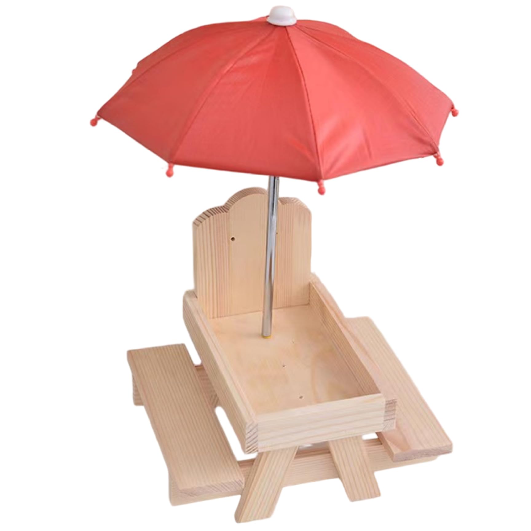 Mangeoire écureuil table de pique-nique pour observer la faune sauvage sur votre terrasse