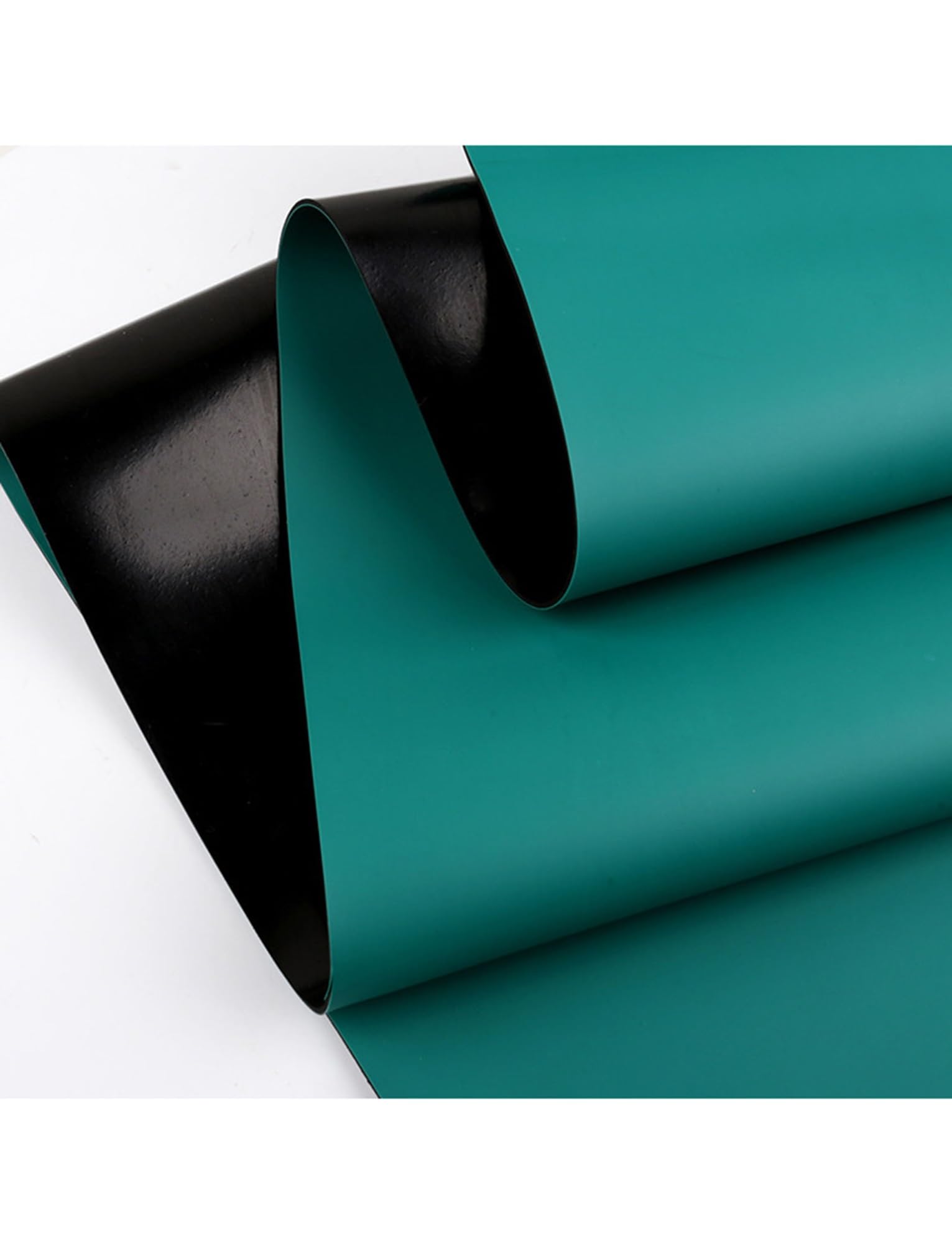 Estera de soldadura antiestática resistente al calor, almohadilla de banco de trabajo de PVC verde for reparación de teléfonos, laboratorio de electrónica(50x100cm)