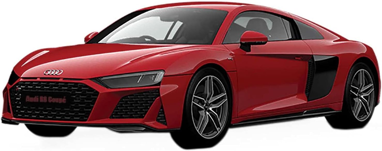 Airfix J6049 Quickbuild kunststof modelautokits - Audi R8 Coupe - Eenvoudige montage Snap Together Modelkit, klassieke auto voor volwassenen en kinderen om te bouwen, modelsportwagen, bouwspeelgoedset