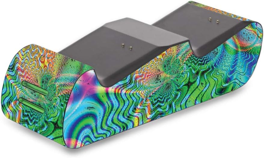 MightySkins Skin Compatible with Fosmon Xbox Controller Charger - Psychedelic | Protective, Durable, and Unique Vinyl Decal wrap Cover | Easy to Apply, Remove, and Change Styles | Made in The USA