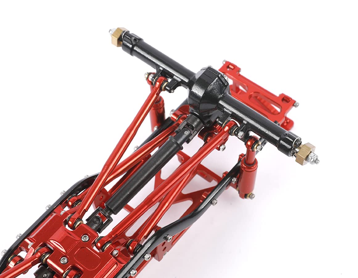 Support De Pare-chocs Métallique Pour Axial SCX24 1/24 – Pièce De Mise à Niveau Noire Pour C10 AXI00001