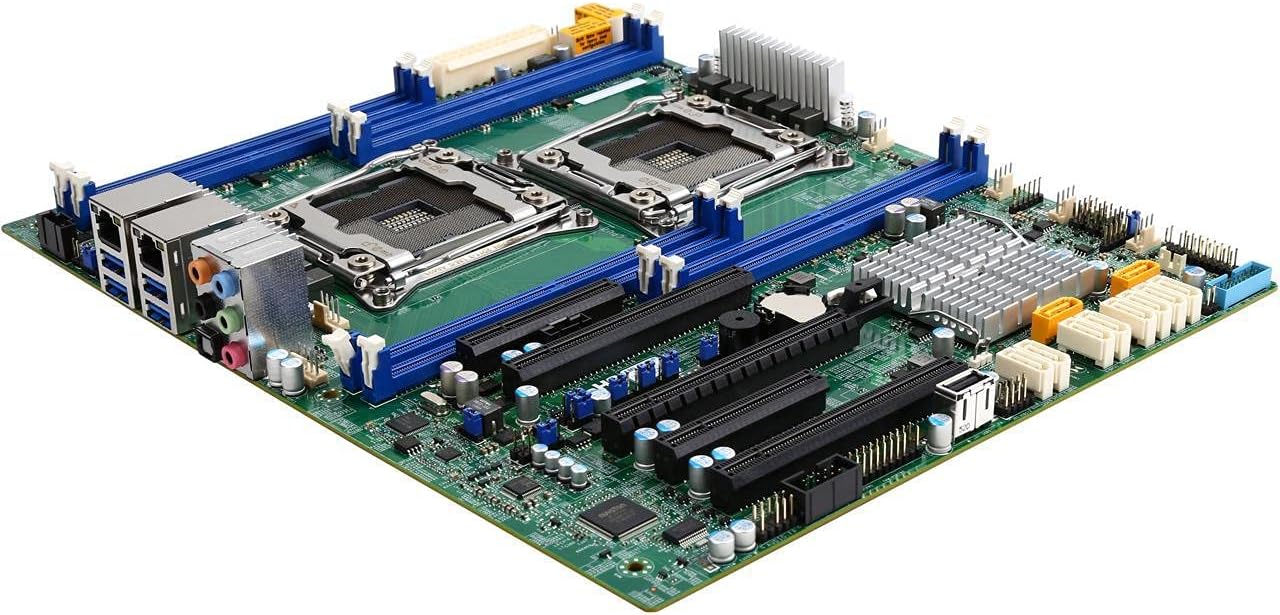 Supermicro Dual LGA2011, Intel C612, DDR4, SATA3 & USB3.0, A & 2GbE, ATX Server Motherboard X10DAL-I-O