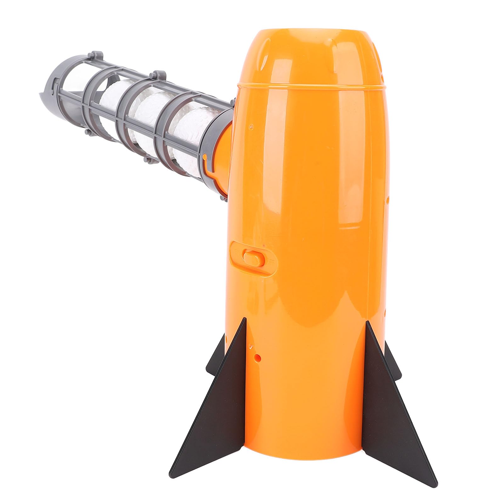 Fockety Lanciatore Automatico di Baseball, Lanciatore di Baseball con Avviamento con Un, Giocattolo con Mazza Retrattile e 5 Palline per Allenamento Sportivo all'Aria Aperta per Bambini