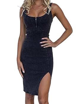 ワンピース JEANS Woman Dress Black J20J225541 BEH 61vSOWrlXQL._SY350_QL65_.jpg