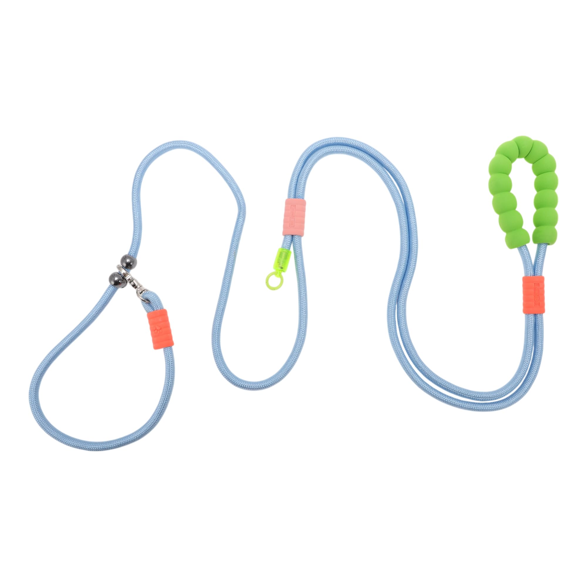 Guinzaglio per Cani Senza Mani, Guinzaglio Regolabile a Tracolla Multifunzione, Guinzaglio da Corsa 3,5m 11,5ft, Guinzaglio per Addestramento Cani, Manico in Schiuma, Blu Verde