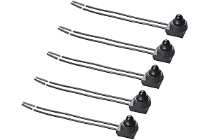 5-Pack Push Button Toggle Switch for Easy On/Off Control