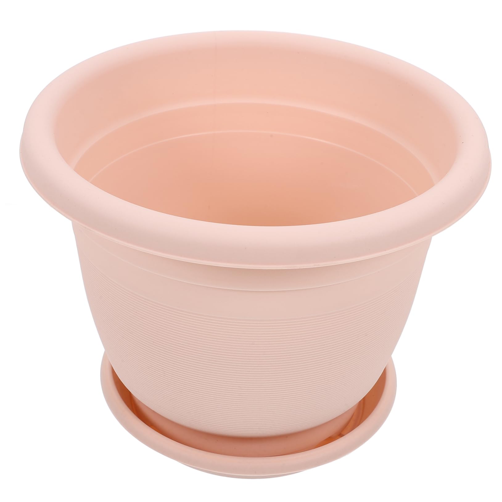 5 Ensembles De Pots De Fleurs en Plastique avec Soucoupes pour Plantes D'intérieur Et Pépinière Lot de Pots De Fleurs Extérieur pour Maison Jardin
