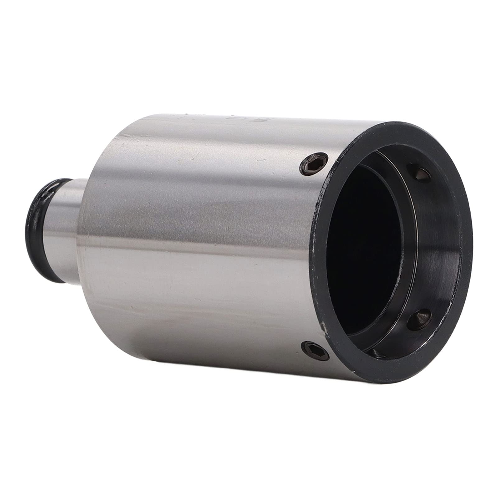 Okrągły Uchwyt Matrycy Uchwyt Matrycy ze Stali Węglowej Tuleja Zaciskowa 30 Mm OD M22 M24 72 Mm Głębokość Gwintowania Hartowana Czerniona z wysoką dokładnością do Gwintowania (Świetny wątek)