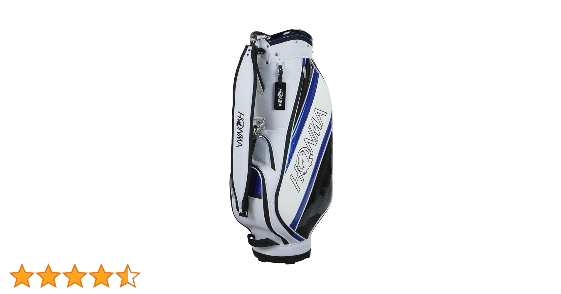 本間ゴルフ - HONMA GOLF ホンマゴルフ　キャディバッグ　ホワイト／ブルー Amazon | 本間ゴルフ HONMA キャディバッグ キャディバッグ