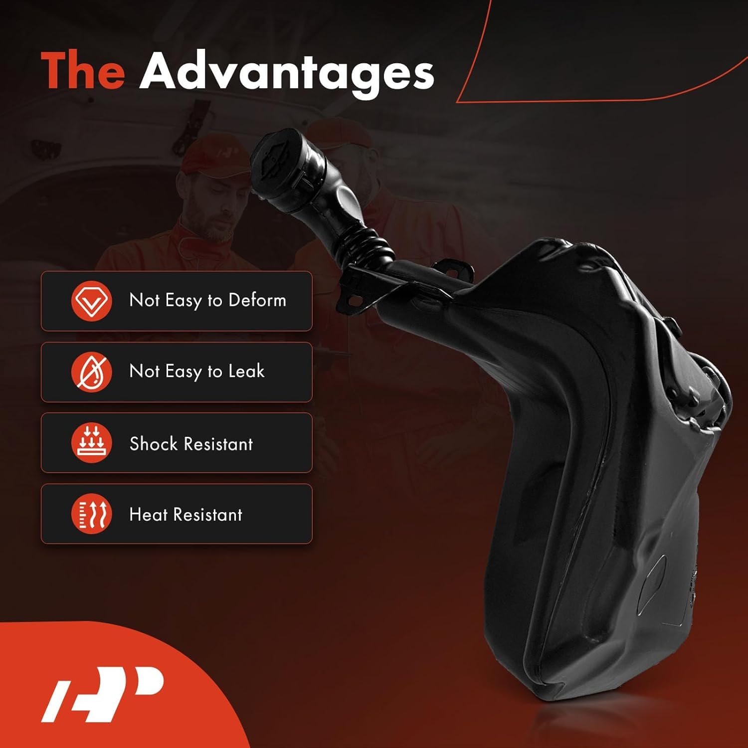 A-Premium Windshield Washer Reservoir Tank Assembly Compatible with Tesla Model 3 2017-2023 - with Cap