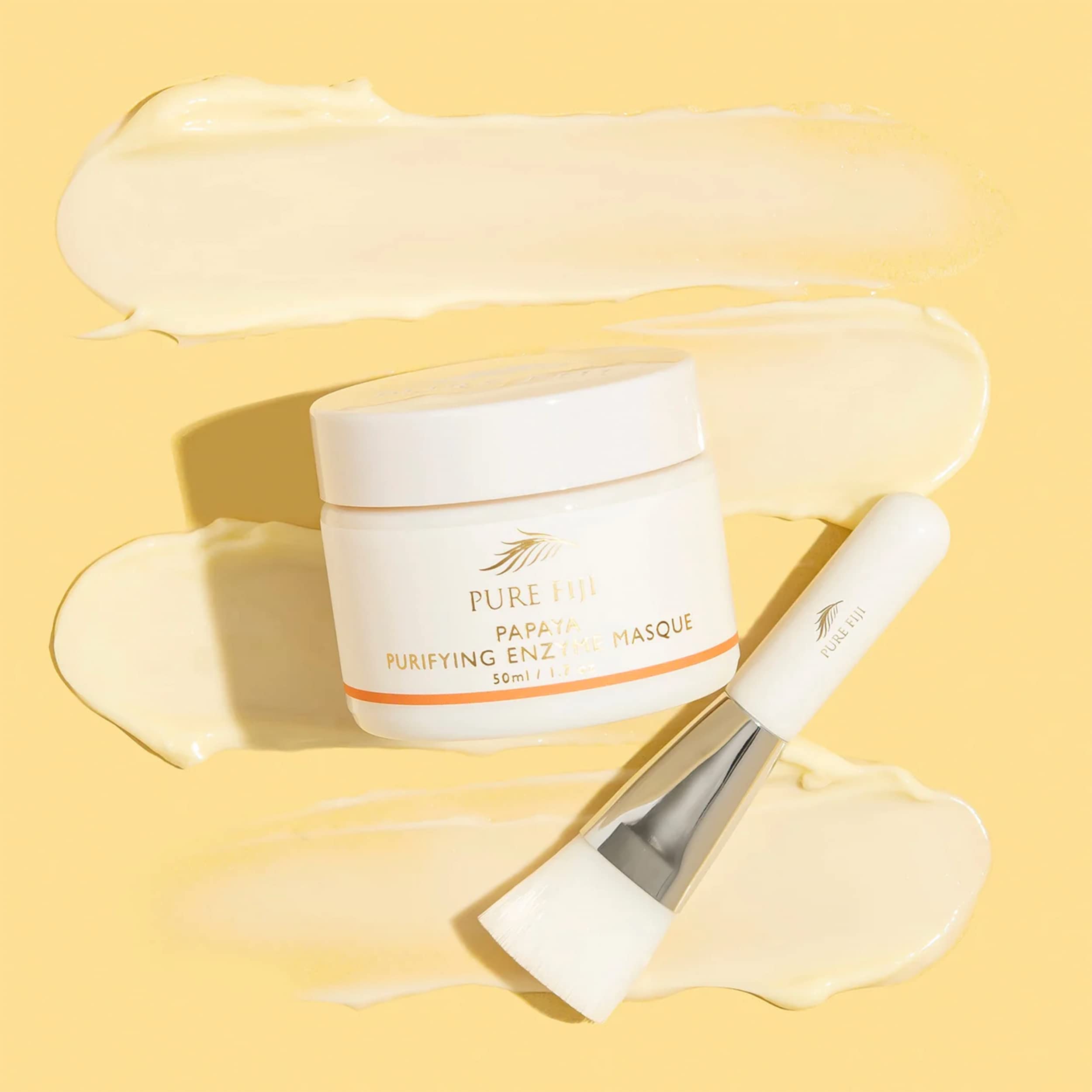 Amazon.com : PURE FIJI Papaya Enzyme Face Mask - Hydrating Face