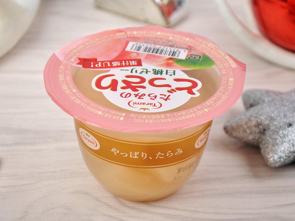 Amazon.com : Tarami Dosari Fruits cup Jelly 230g x 6PK (Peach
