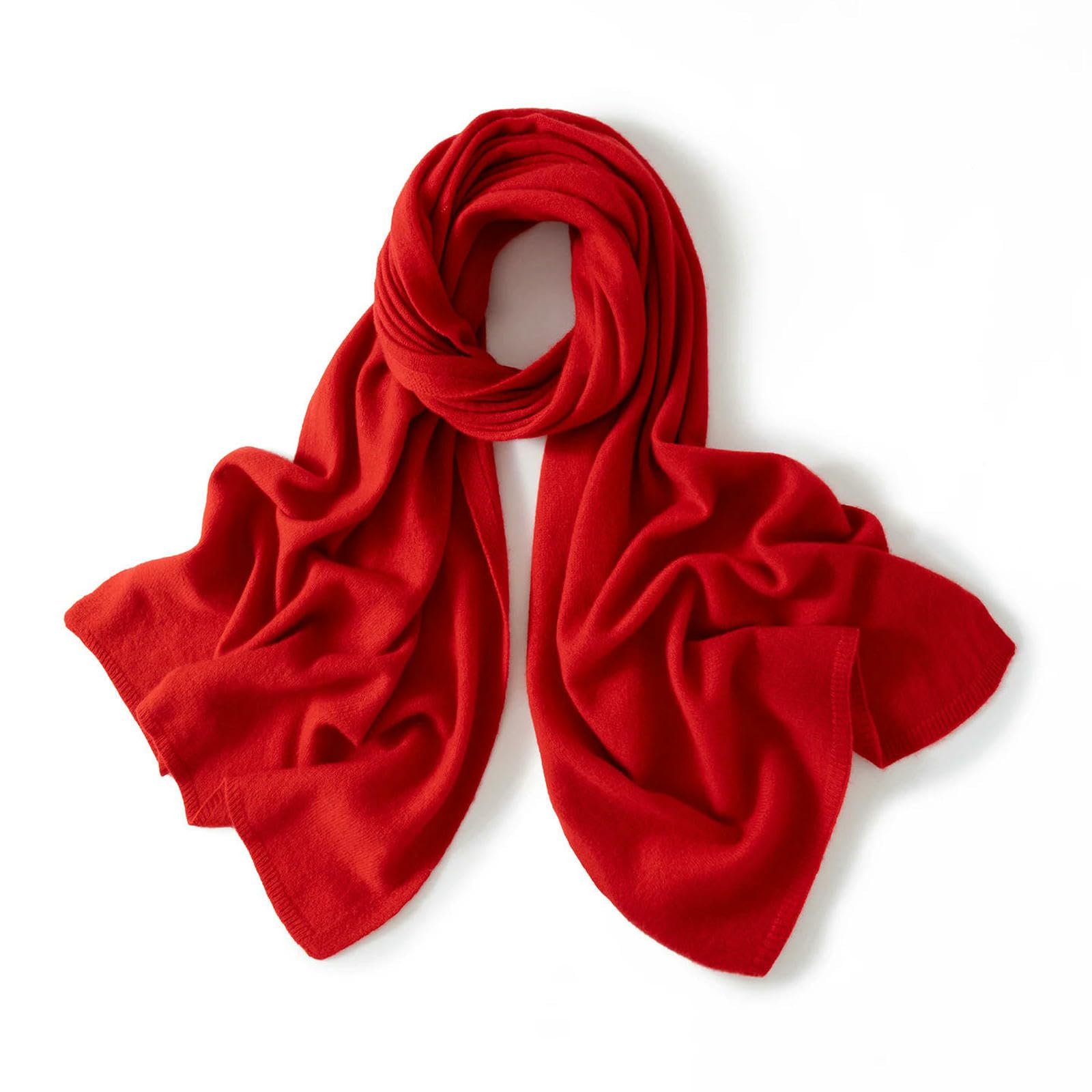 Schal Schicke Strickschals Herbst Winter Einfacher Stil Damenschal Grace Fashion Soft-dunkelgrau-einheitsgröße->8j