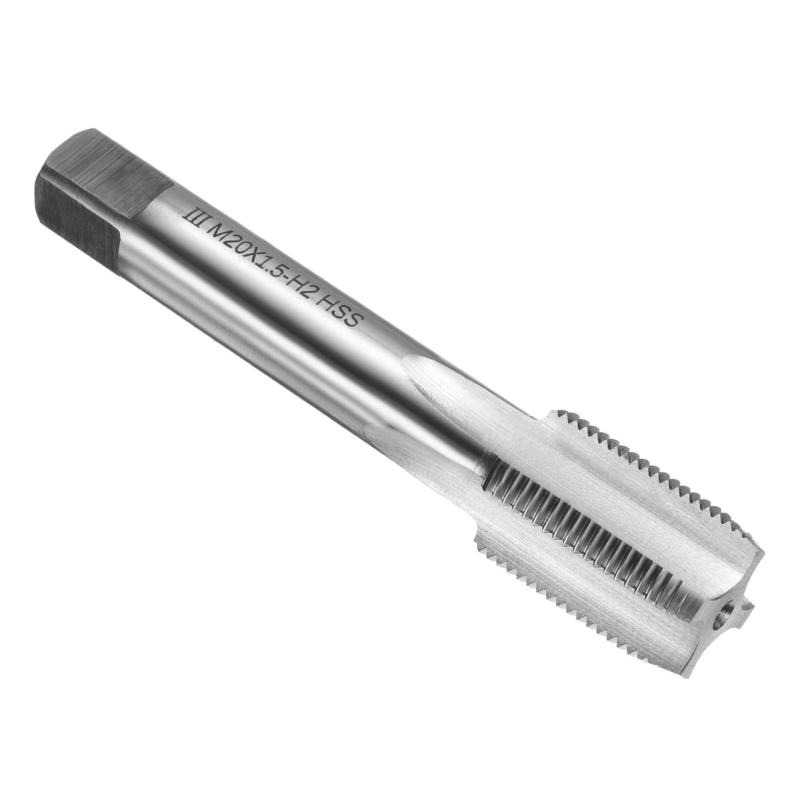 Taraud à main M20 x 1,5 en acier HSS6542 pour corriger un filet