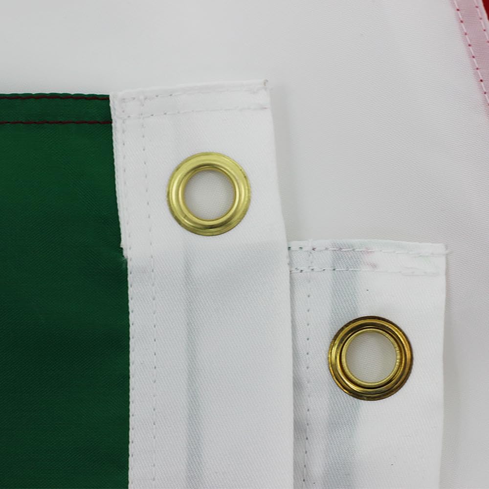 FLAGLINK Mexico Flag 3x5Fts - Heavy Duty 300D Nylon Mexican Flag - Embroidered Eagle - Image 6