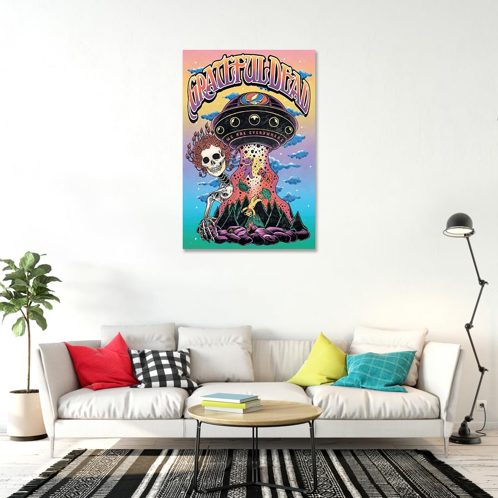 Amazon.com: The Grateful Dead - Music Poster (Bertha UFO) (Size