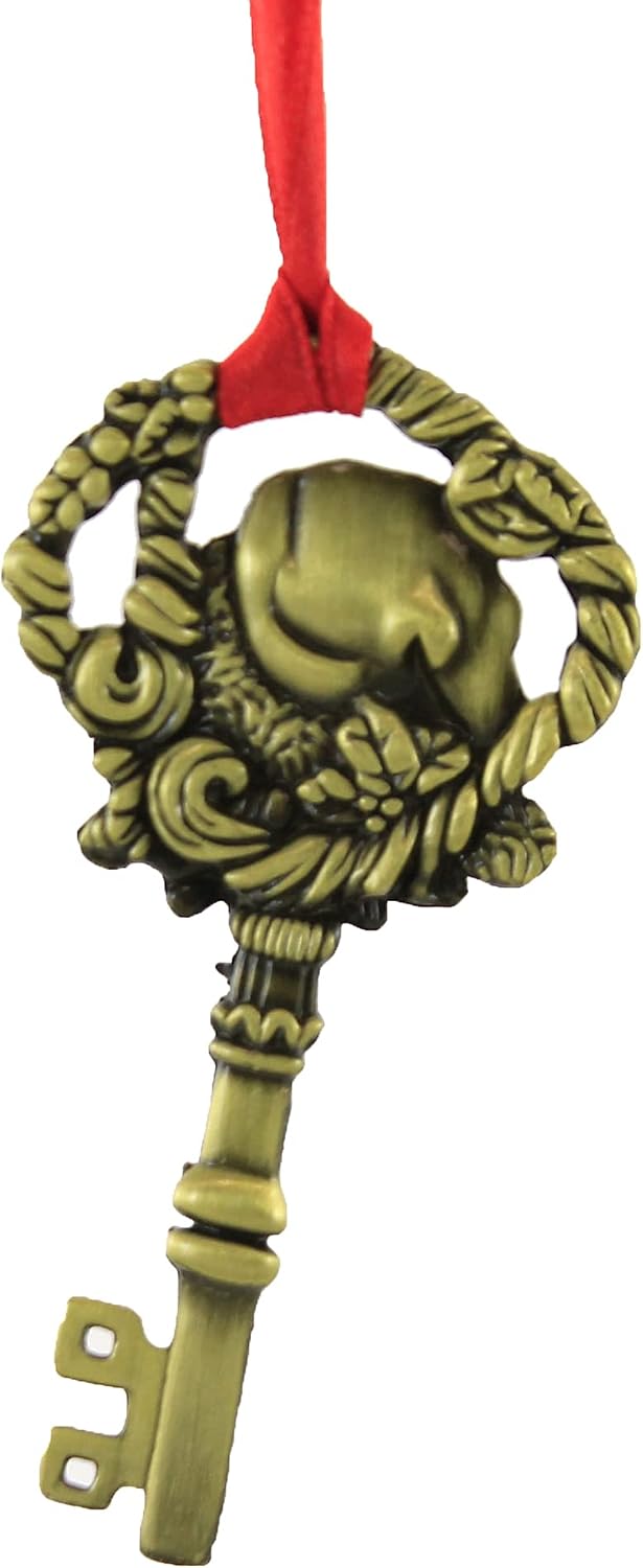 Ganz A Key for Santa Ornament Zinc Set