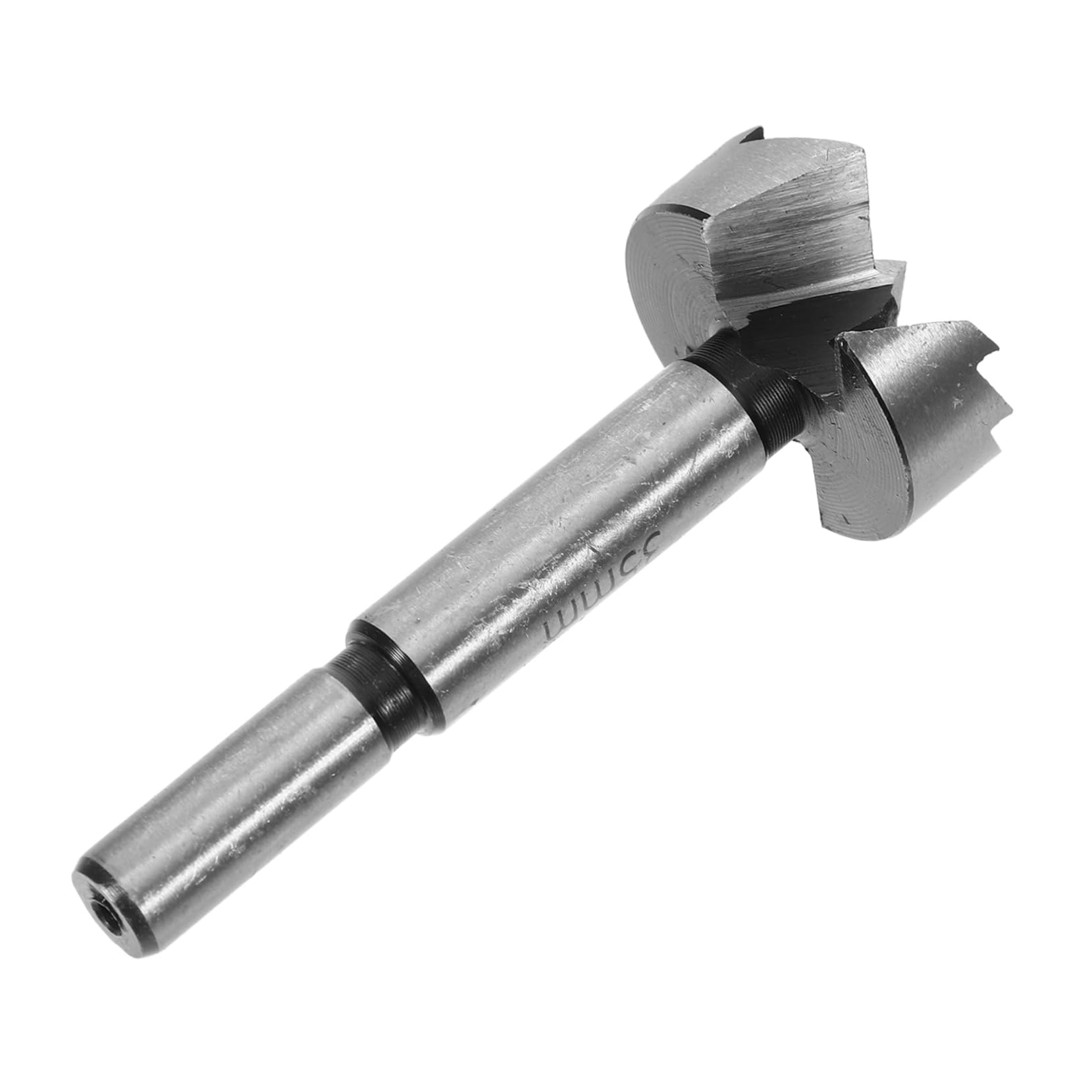 Unomor Wood Drill Bits 35mm Diameter Hardened Steel Round Handle Set of 6 Versatile for Woodworking Projects