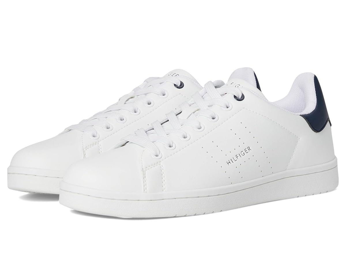 スニーカ LISTON SHOES WHITE nzhjtmlistonwhtnv Amazon.com | Tommy Hilfiger Liston White 7 D (M) | Fashion