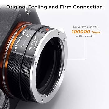 Amazon.com : K&F Concept IV PRO MAF-NEX Lens Mount Adapter Manual