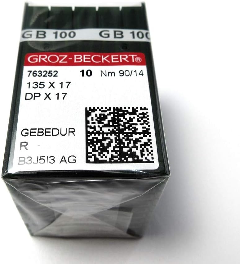 Groz-Beckert Gebedur 135X17 Dpx17 チタンミシン針100本(22/140)