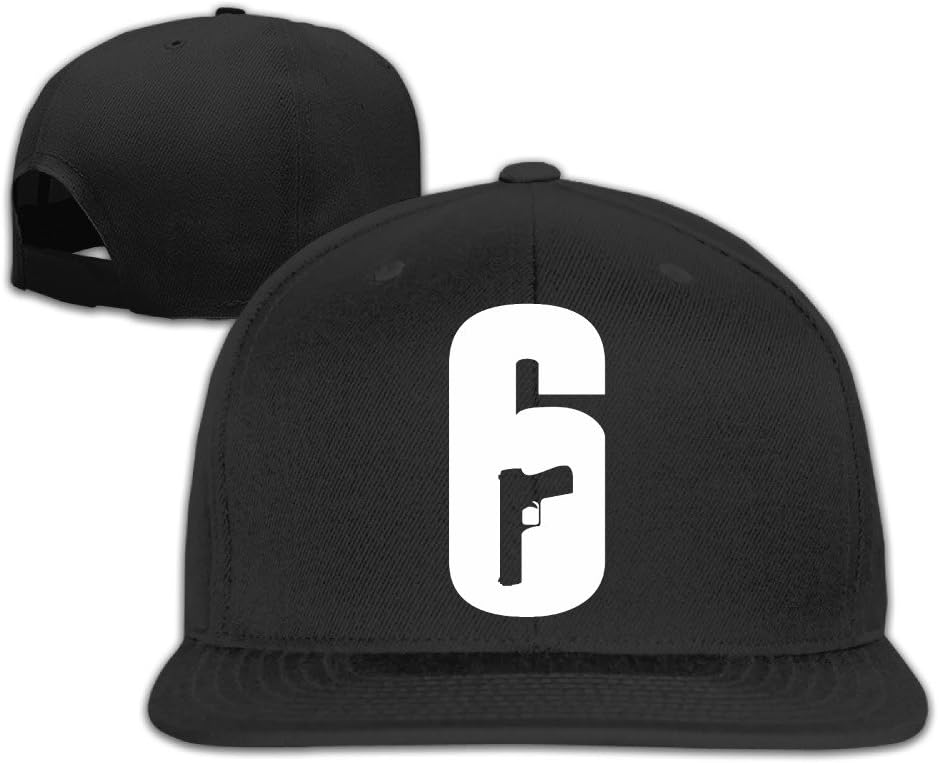 Rainbow Six Siege Embroidery Racing Cap Unisex Black Apparel