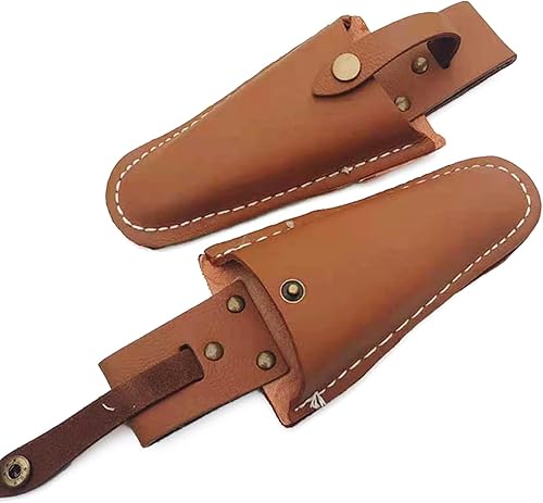 Miniatura 6 de -Shears-Pouch Mantén tus herramientas de jardín seguras y seguras, funda de piel de vaca duradera, fácil de transportar y práctica, 1 pieza de