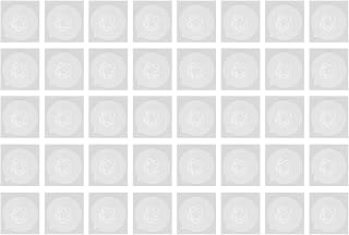 40PCS Coffee Aluminum Foil Lids Reusable Capsule Sealing Stickers | Safe high temperature foil lids prevent for reusable coffee capsules at home cafe