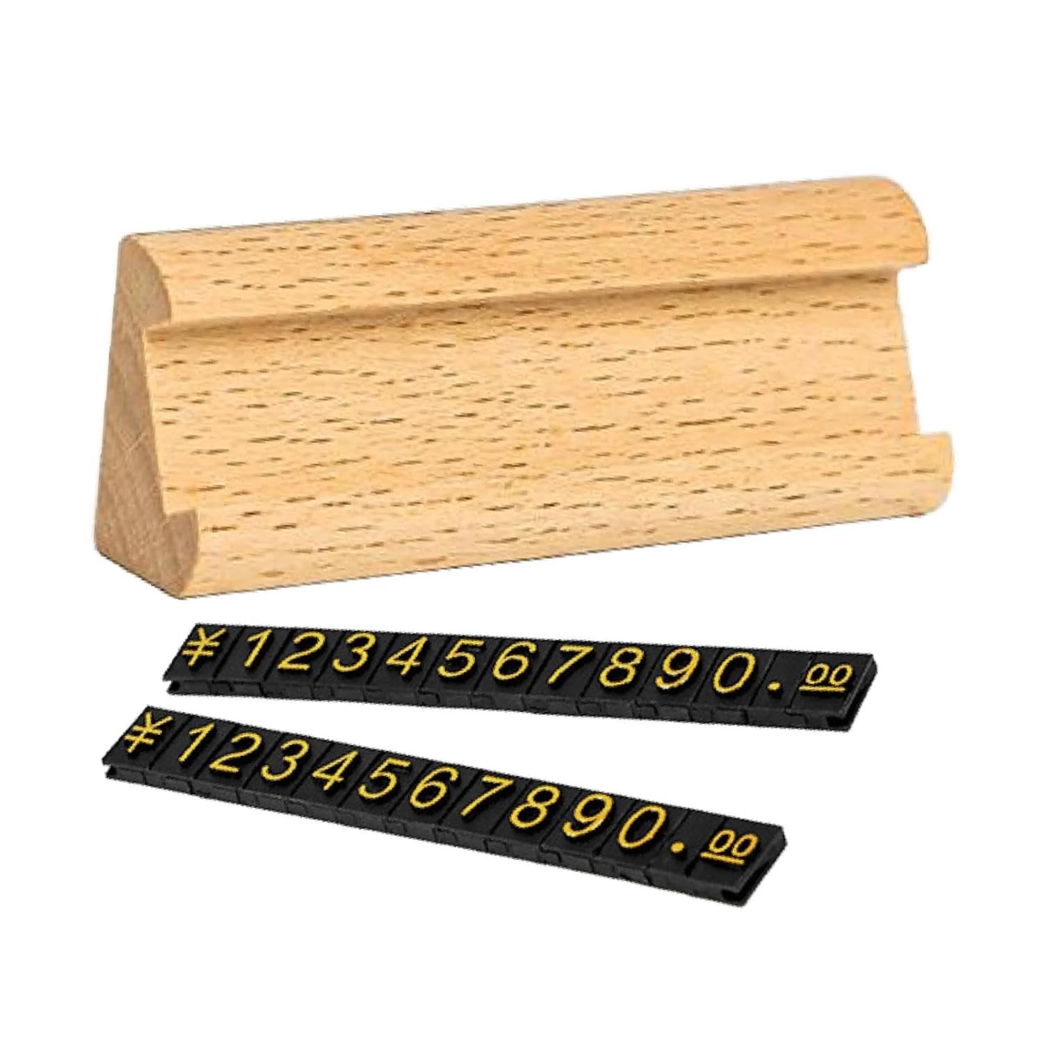 Artisoul® Wooden Display Stand Price Holder Counter Price Block Price Price Tag Adjustable Light Yellow Gold | Retail and services | Labeling and Tagging Supply | tag Artisoul® Wooden Display Stand Price Holder Counter Price Block Price Price Tag Adjustable Light Yellow Gold | Retail and services | Labeling and Tagging Supply | tag