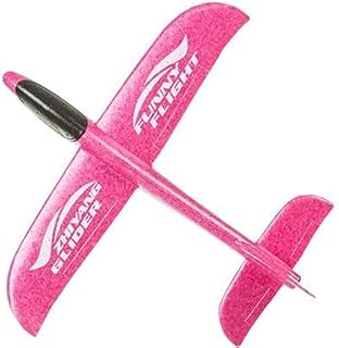 ضمان لمدة عام واحد_لعبة طائرة شراعية للرمي باليد من الفوم الناعم للاطفال 20777، متعدد