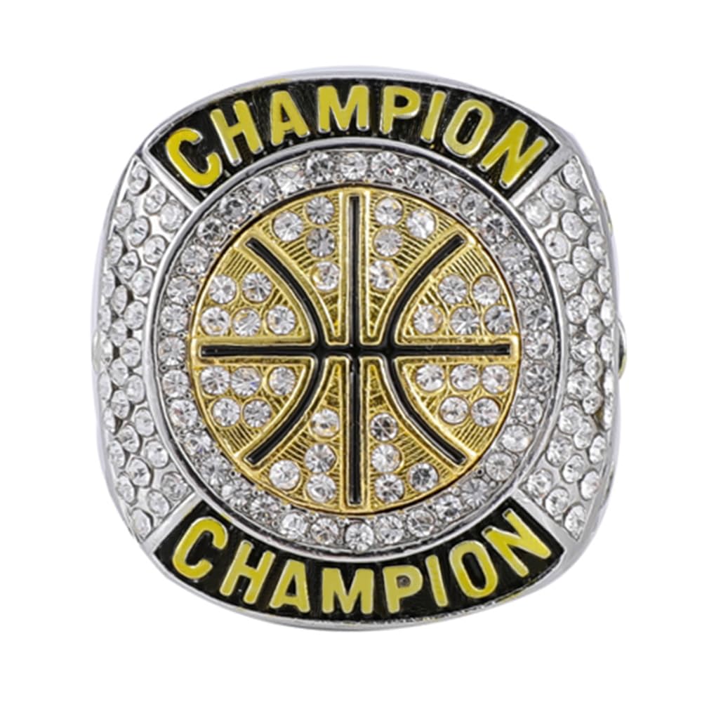 Size 7 to 14 Basketball Championship Rings Basketball Ring Trophy Award Winner MVP Collectible Gift Champion Ring
