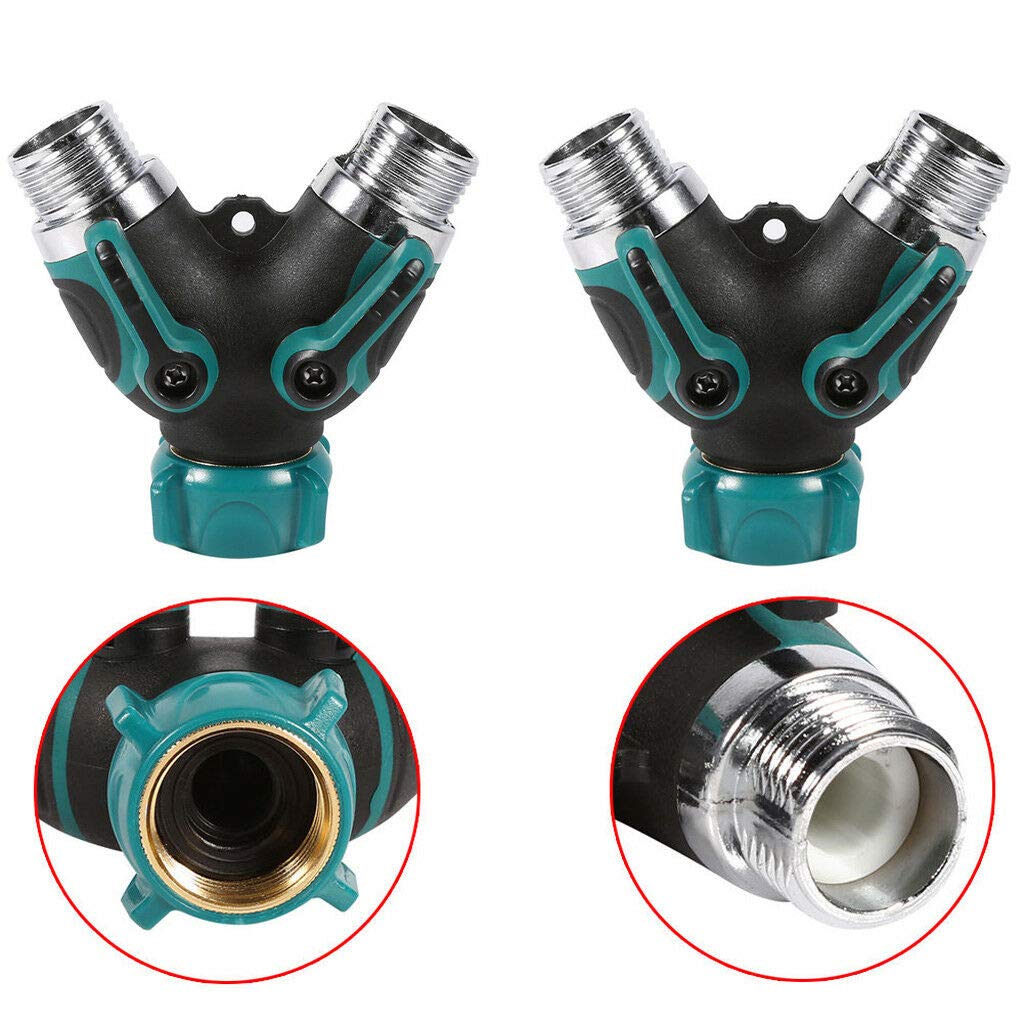 10Pcs/Set Straight Water Hose Connector Valve Garden Irrigation Lawn Fittings Ma