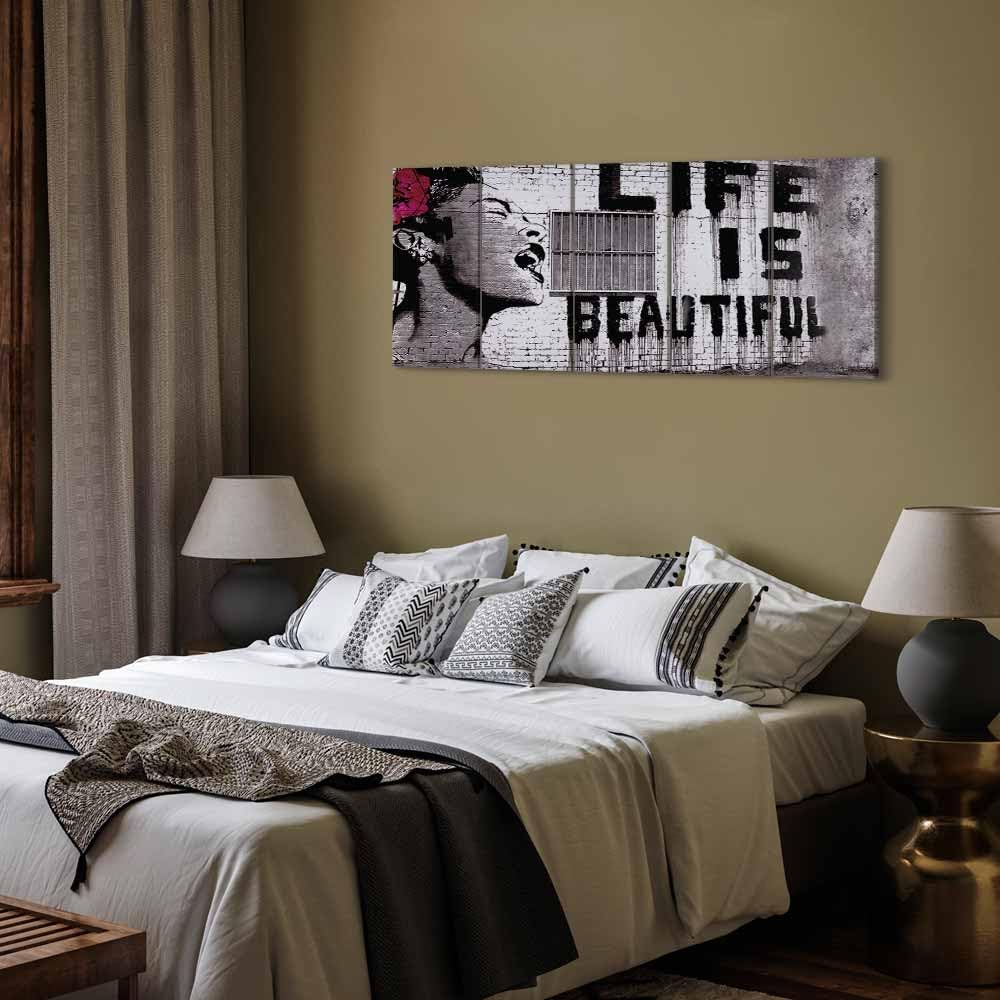 murando - Panneau Acoustique Mural, Tableau Décoration Artistique 150x60 cm