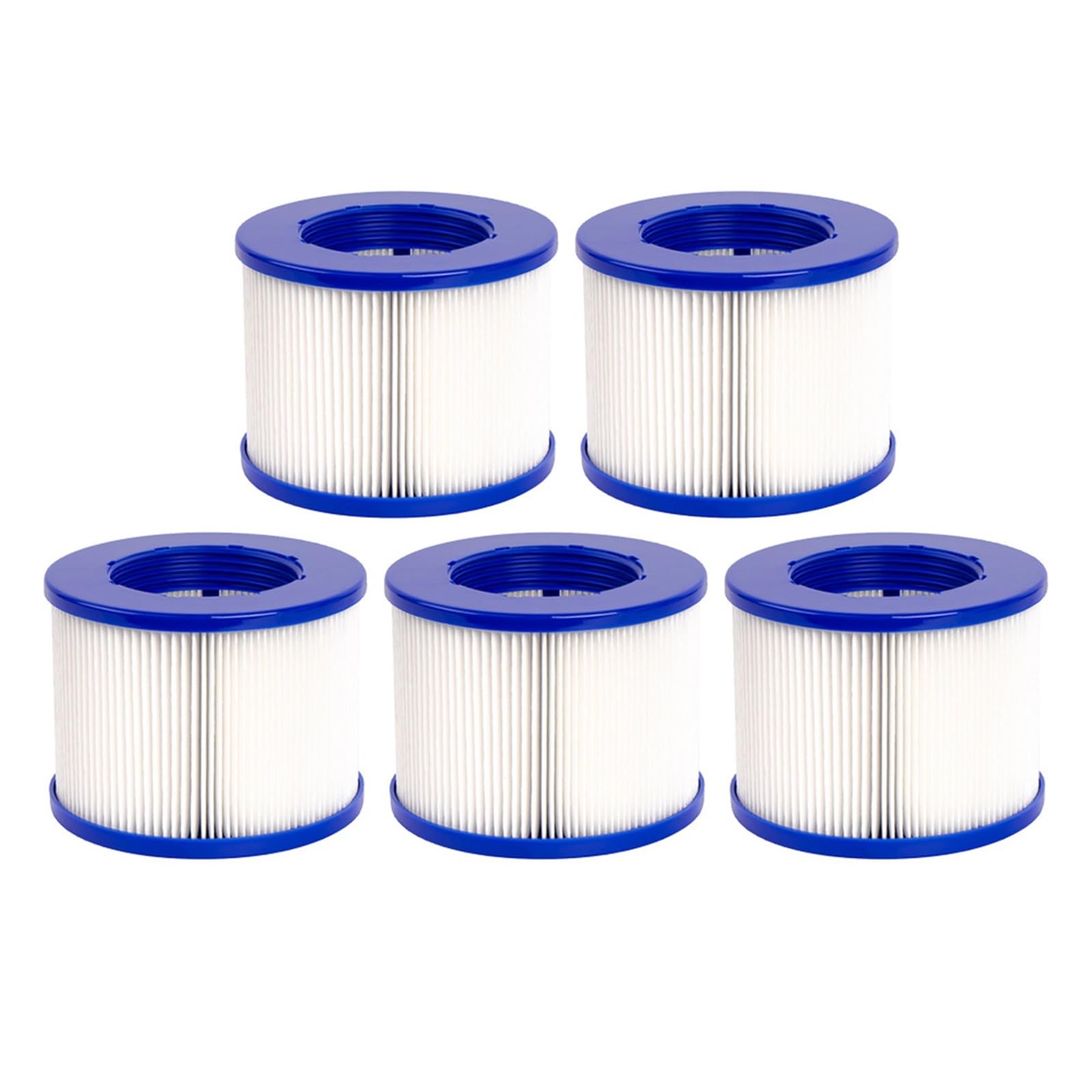 Cartucho De Filtro De Spa Tipo VI, Compatible Con GYMAX, Compatible Con Bestway, Reemplazo De Bañera De Hidromasaje(5pcs)