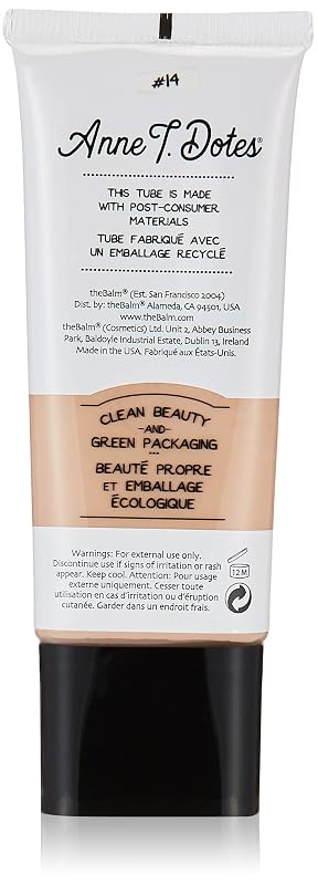 theBalm Anne T. Dotes Hidratante com Cor #14, 30 mL