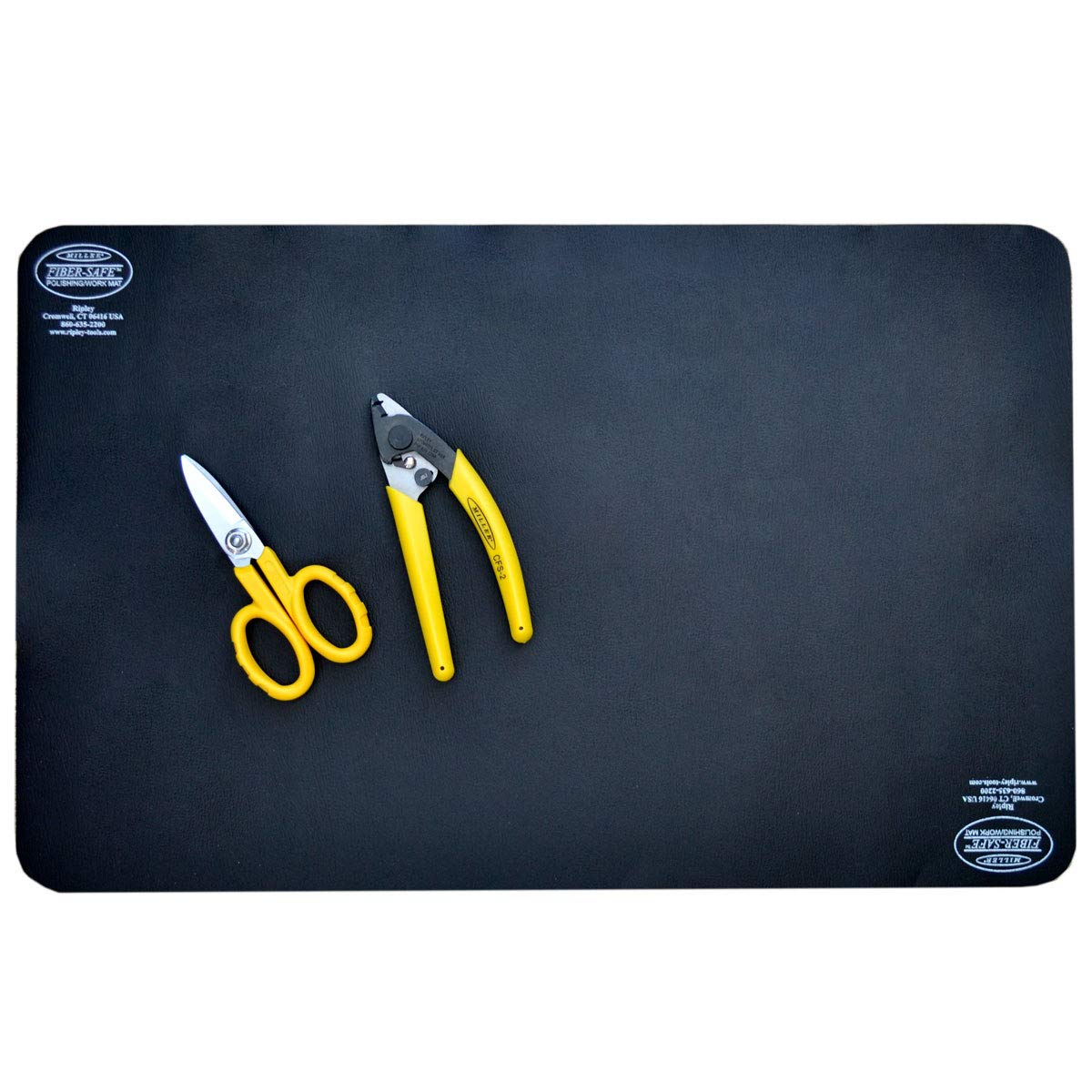 Miller Softy Series Black Anti-Static Polishing Work Mat, Easily Portable  Pad for Working Technicians, Electricians, and Installers, 14 Inches x 22  Inches x 0.06 Inches - - Amazon.com