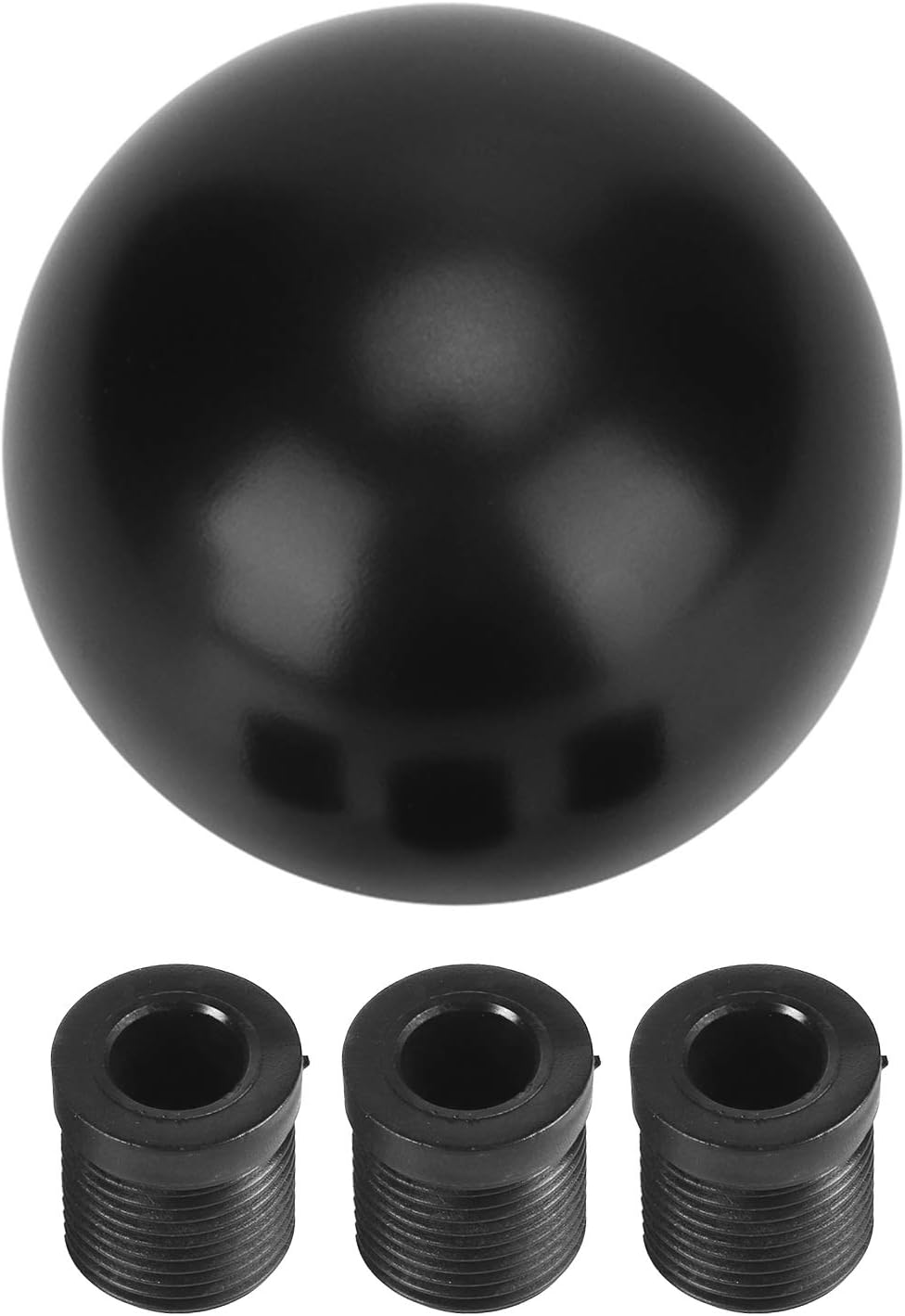 Transmission Stick Shift Knob, Universal Car Gear Shifter Lever Round Ball Shape Aluminium Shift