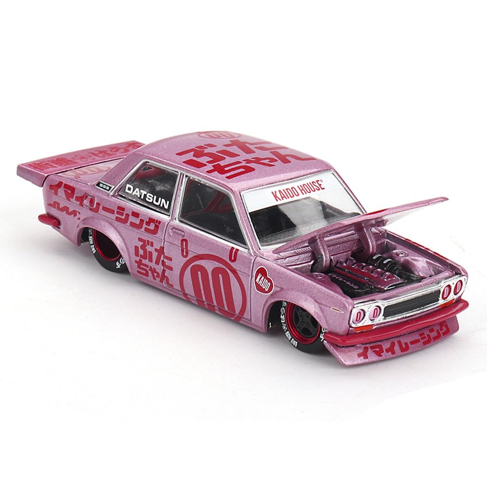 ミニカー KAIDO HOUSE LTDEDN DATSUN 510 HANAMI Diecast Model Car Compatible with Kaido House x Mini GT 1:64
