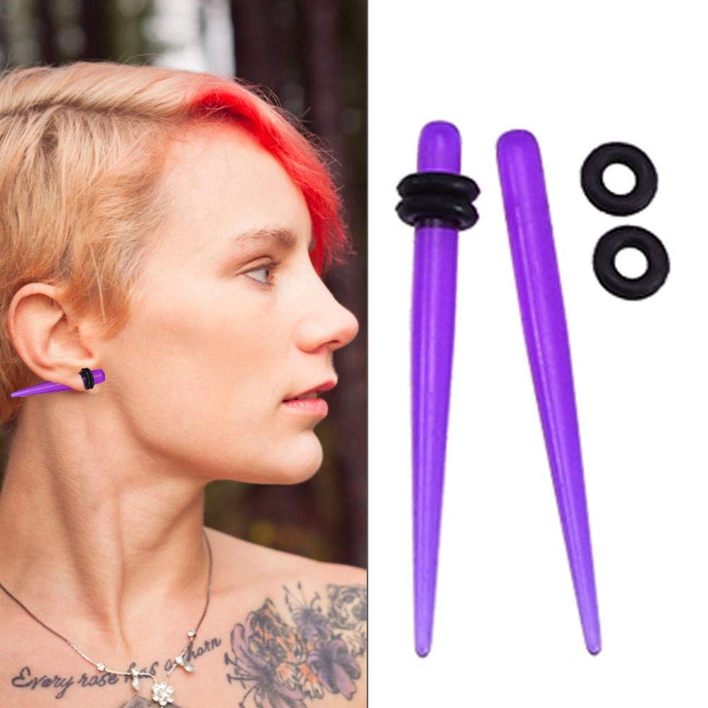 Vankula Tunnel Stretch Set 1-10mm 0.5mm Stretch Single Flared Plugs