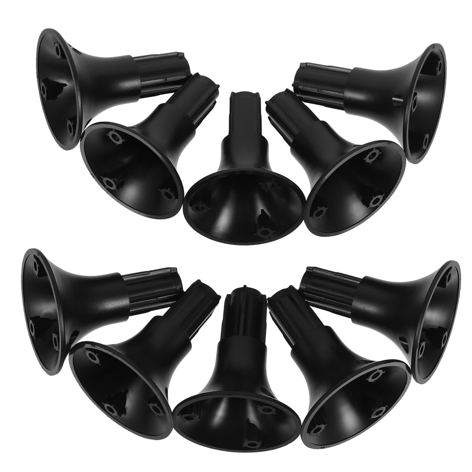 Holibanna 10 Pack Solar Stake Lights Base Replacement Garden Light Base Lamp Holder for Outdoor Pathway Parts