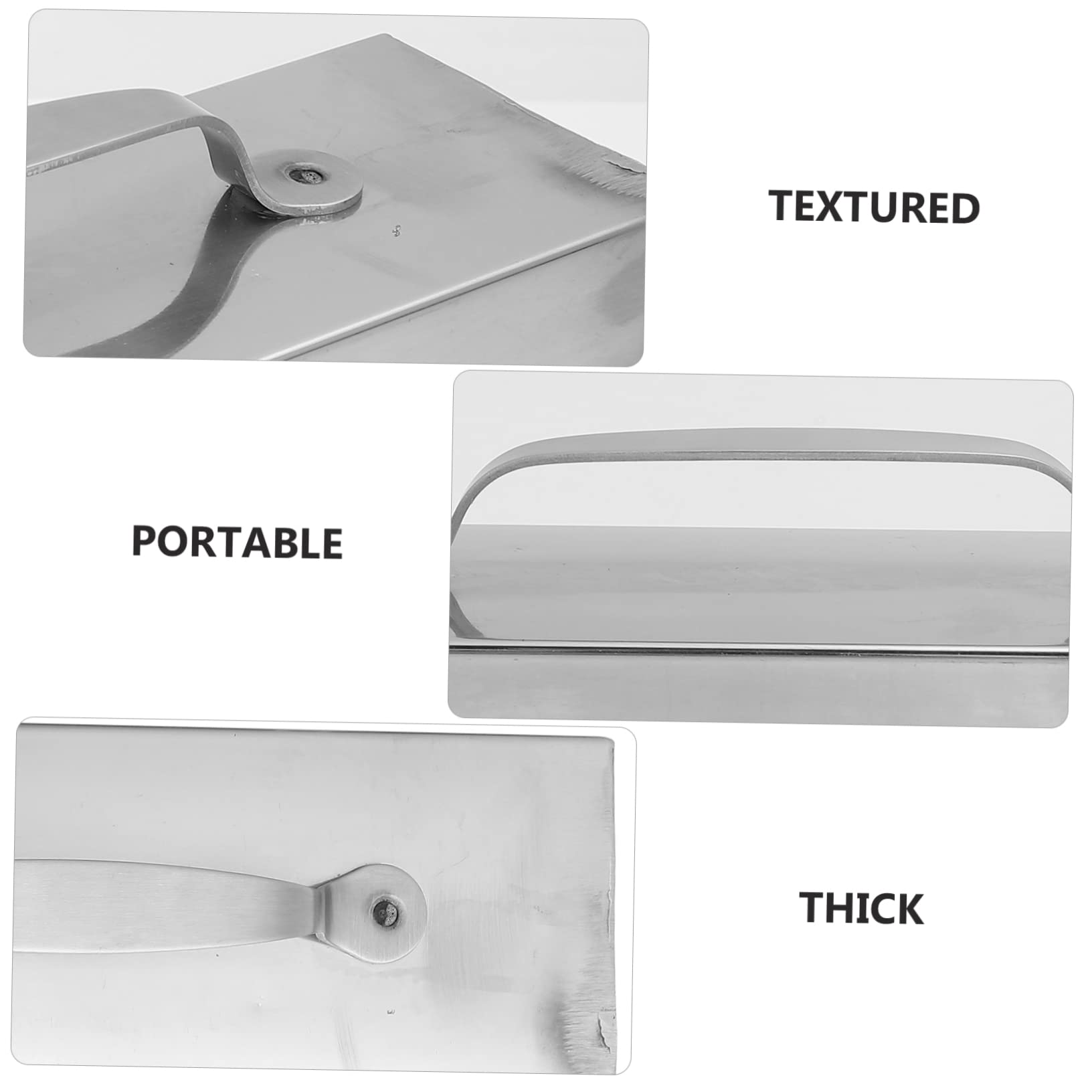 Homoyoyo Badajo de Sastre Acero Inoxidable Pequeño para Coser y Acolchados, Herramienta de Fijación Tela Reutilizable, Accesorio Costura para Confección, Uso Doméstico y Bricolaje, Manos