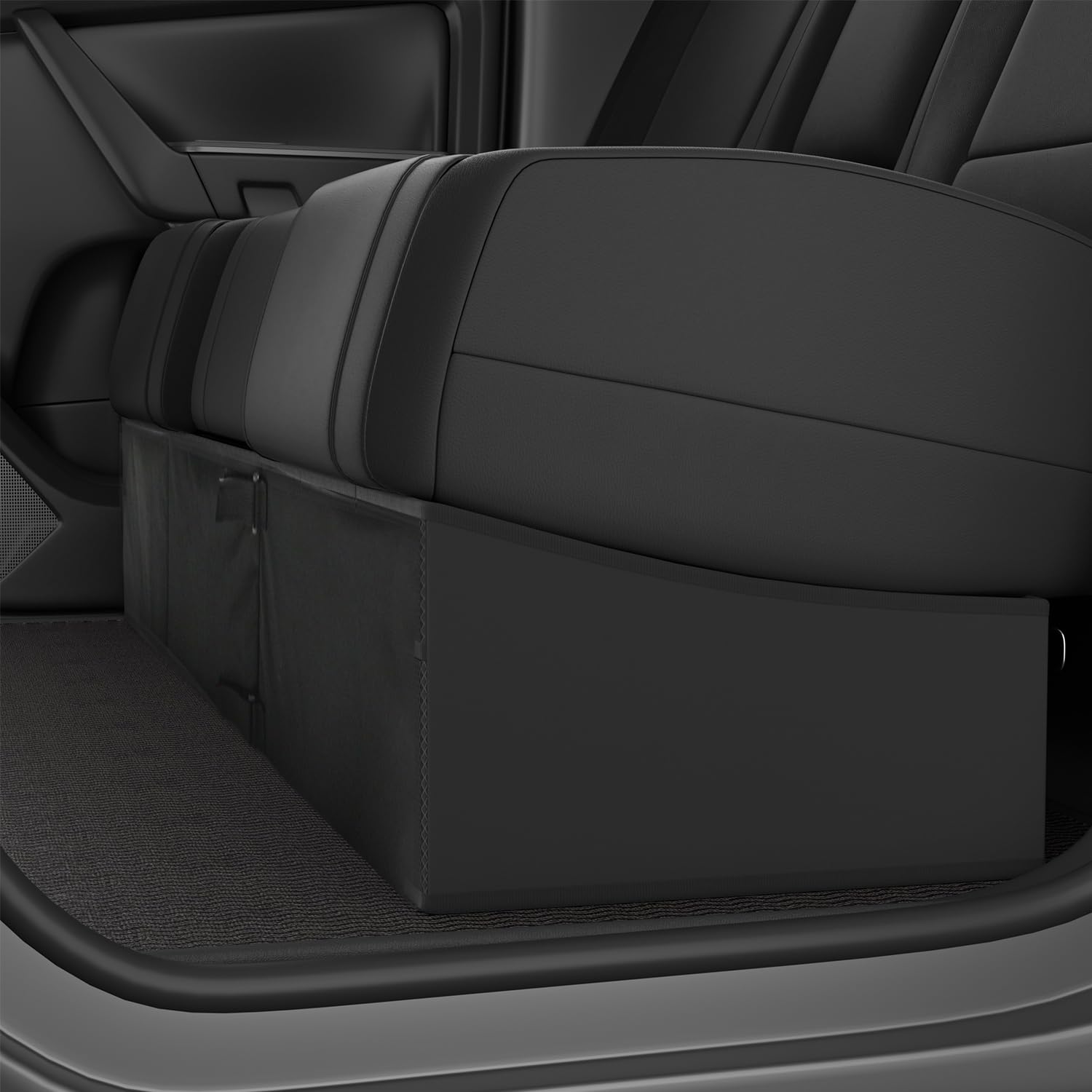Faltbarer Untersitz-Organizer für Dodge Ram 1500 Crew Cab 2019-2024, Schwarz, Praktisch, Aufbewahrungsbox, CADDY, Nylon, Automobile